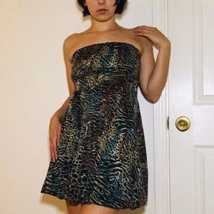 Strapless Cotton Dress